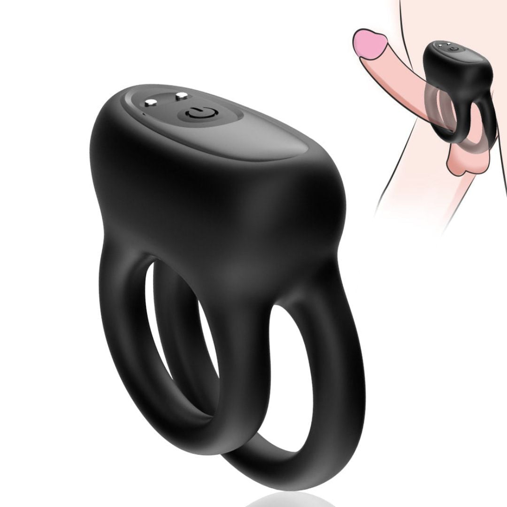 Anel Peniano Duplo Com 9 Modos De Vibração Vibe Toys