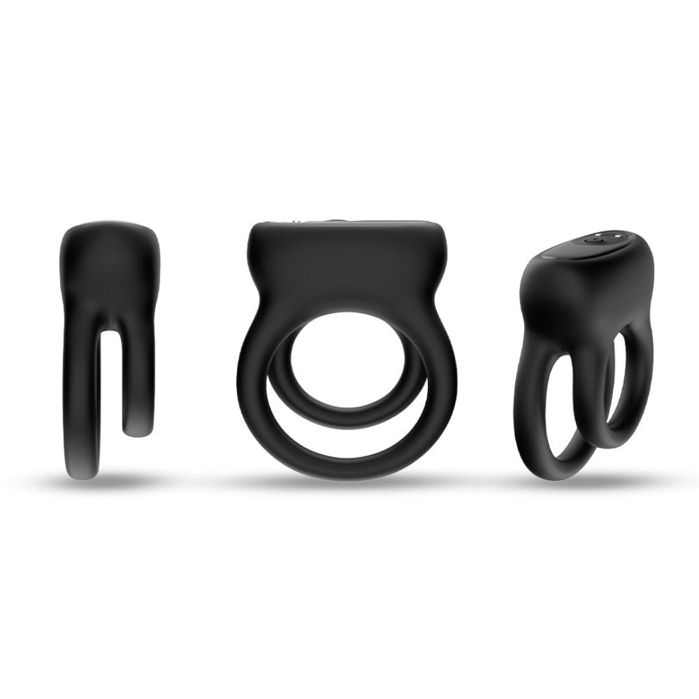 Anel Peniano Duplo Com 9 Modos De Vibração Vibe Toys