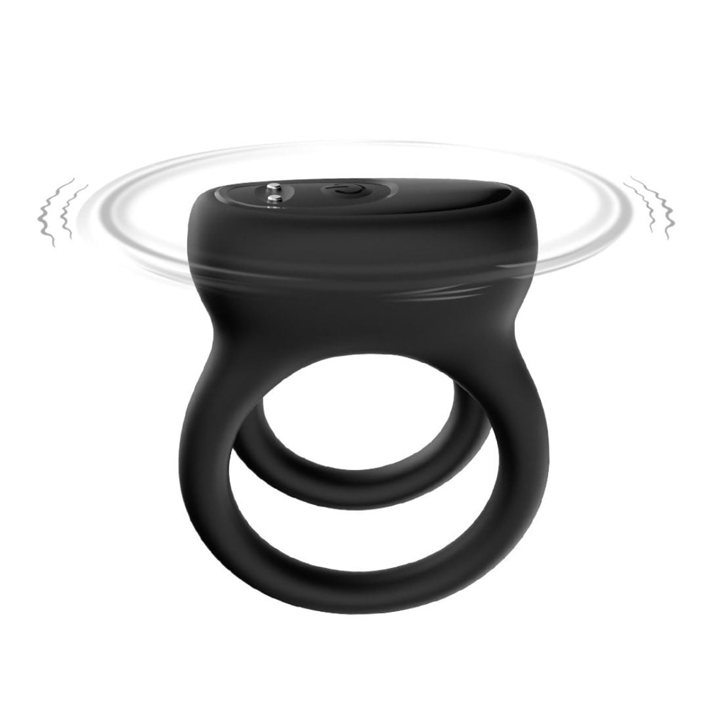 Anel Peniano Duplo Com 9 Modos De Vibração Vibe Toys