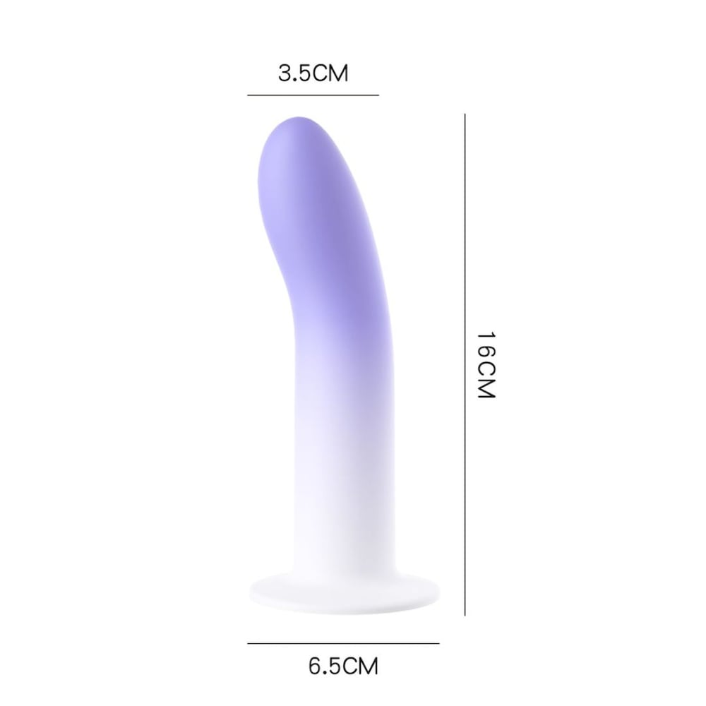 Penetrador Curvado 6.5 Silicone Líquido Vibe Toys