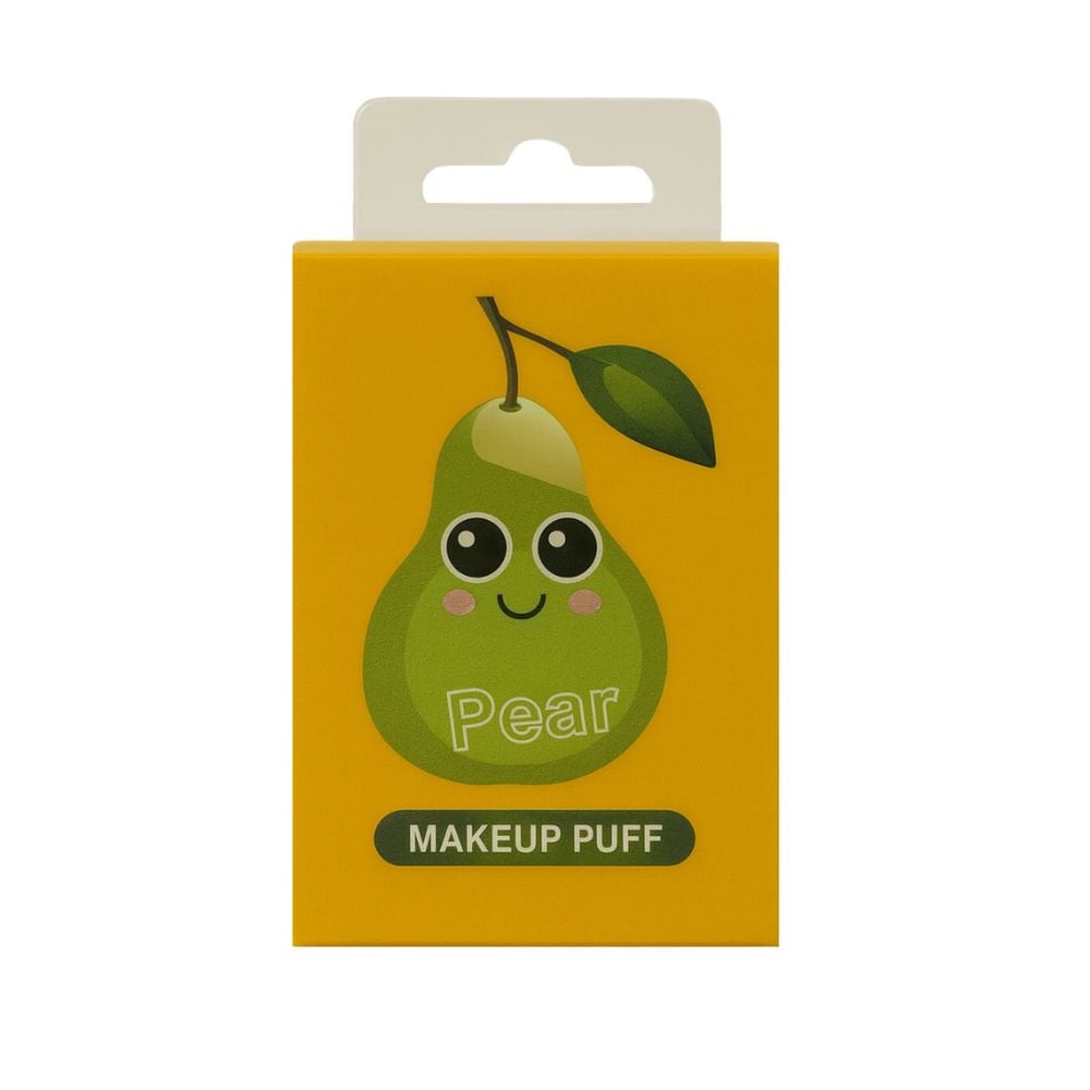 Esponja Makeup Puff Formato De Frutas Vibe Toys