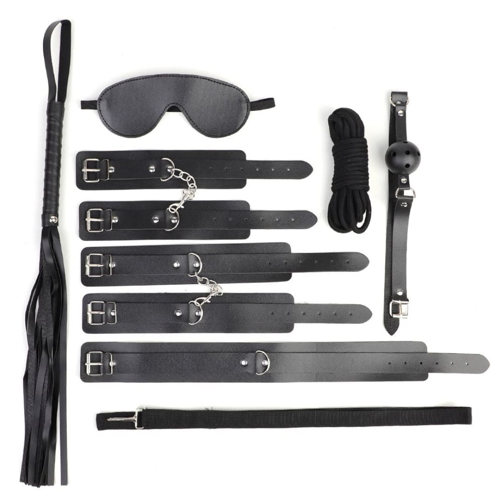 Kit Sado Bondage Prime Com 7 Peças Vibe Toys
