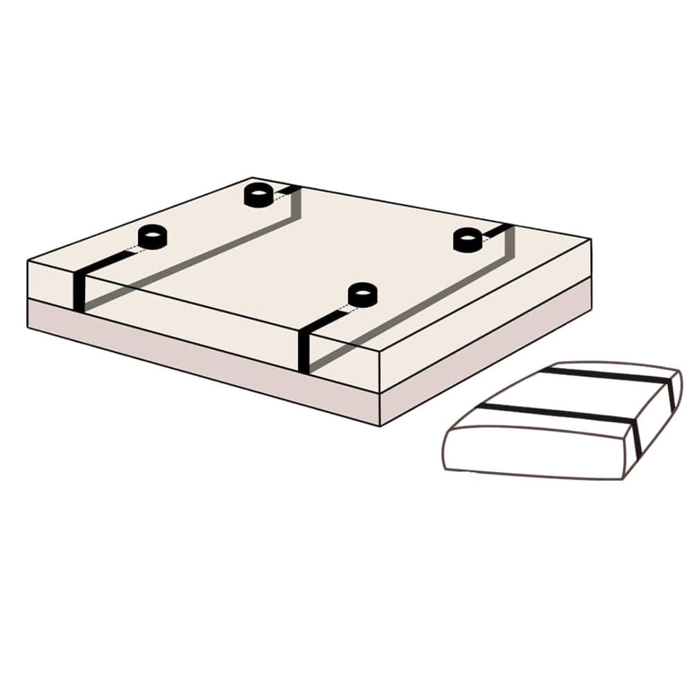 Kit De Bondage Para Cama Com 6 Peças Vibe Toys