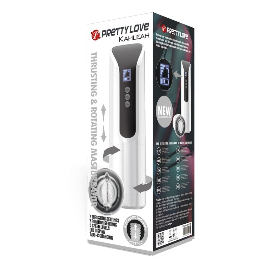 Kahleah Masturbador Lanterna Vai E Vem Com 5 Velocidades Pretty Love