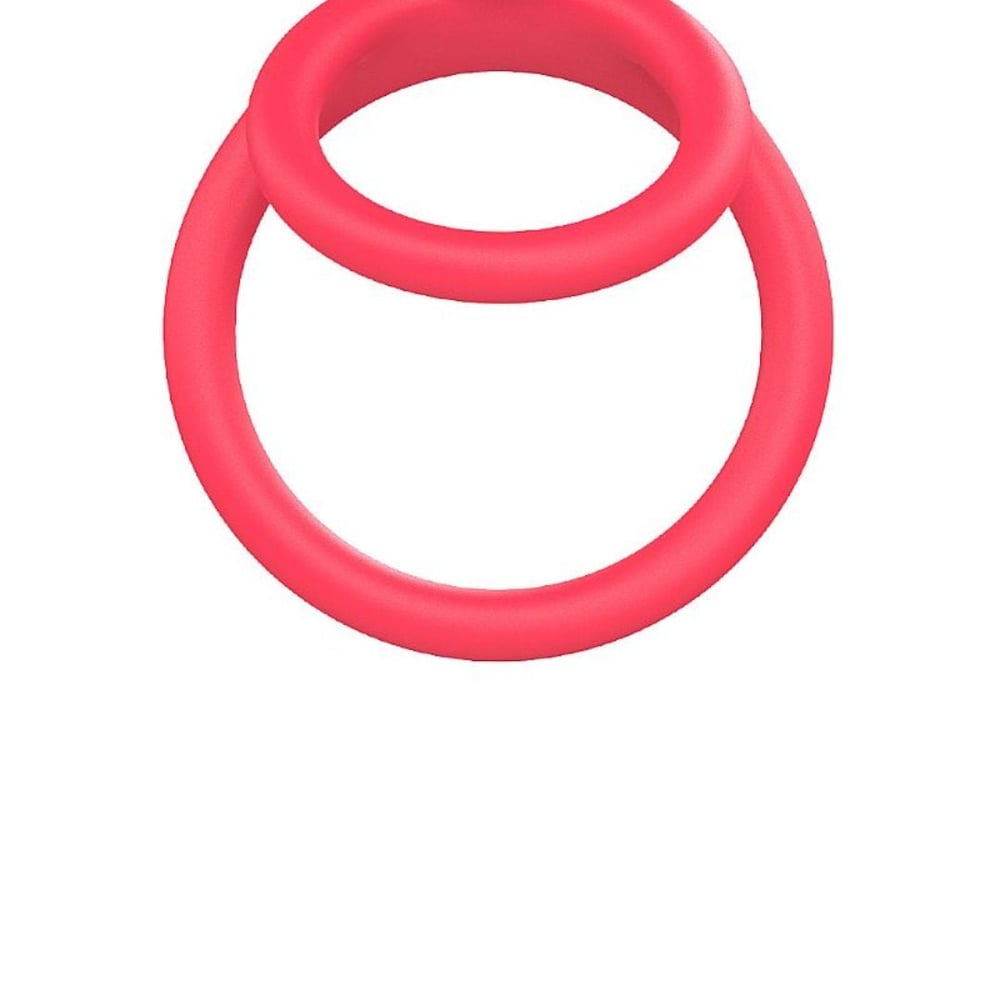 Anel Peniano Duplo Com 9 Vibrações E Controle Por Aplicativo Vibe Toys