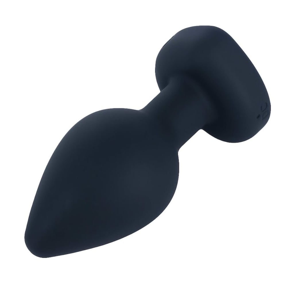 Plug Anal Formato De Coração Em Silicone 10 Modos De Vibração