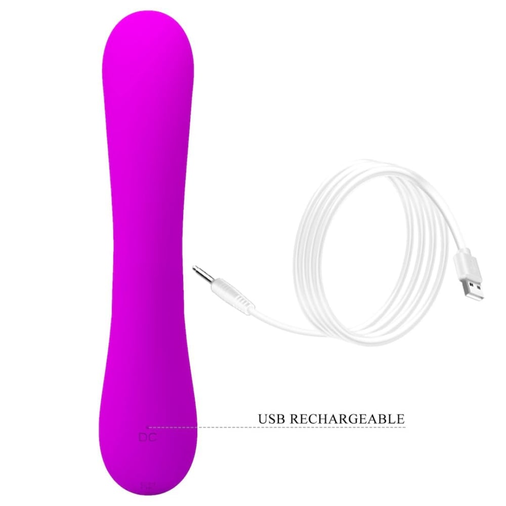Vibrador Ponto G Com Estimulador De Clitóris Sincere 10 Vibrações Pretty Love