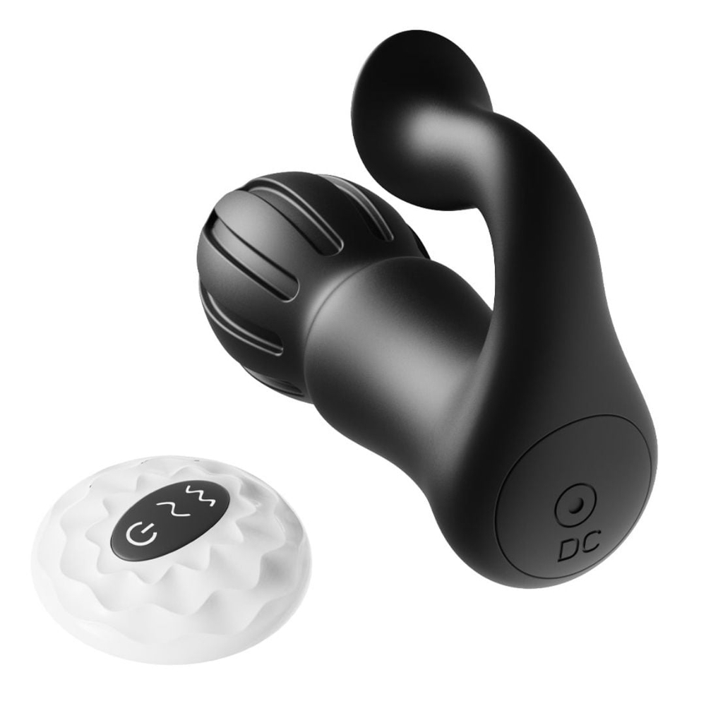 Plug Anal Fire Arrow Com Motor Duplo Com 7 Vibrações E Controle Remoto