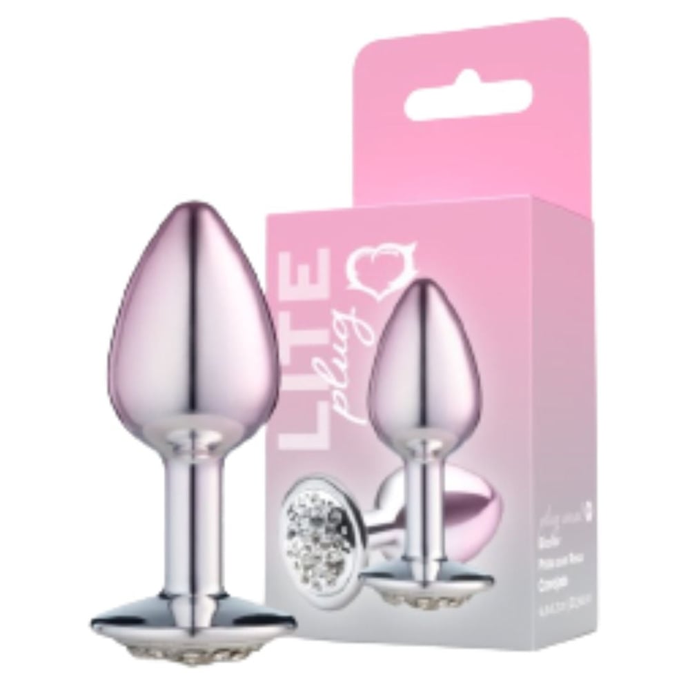 Plug Anal Bicolor Linha Lite Tamanho P Sexy Fantasy