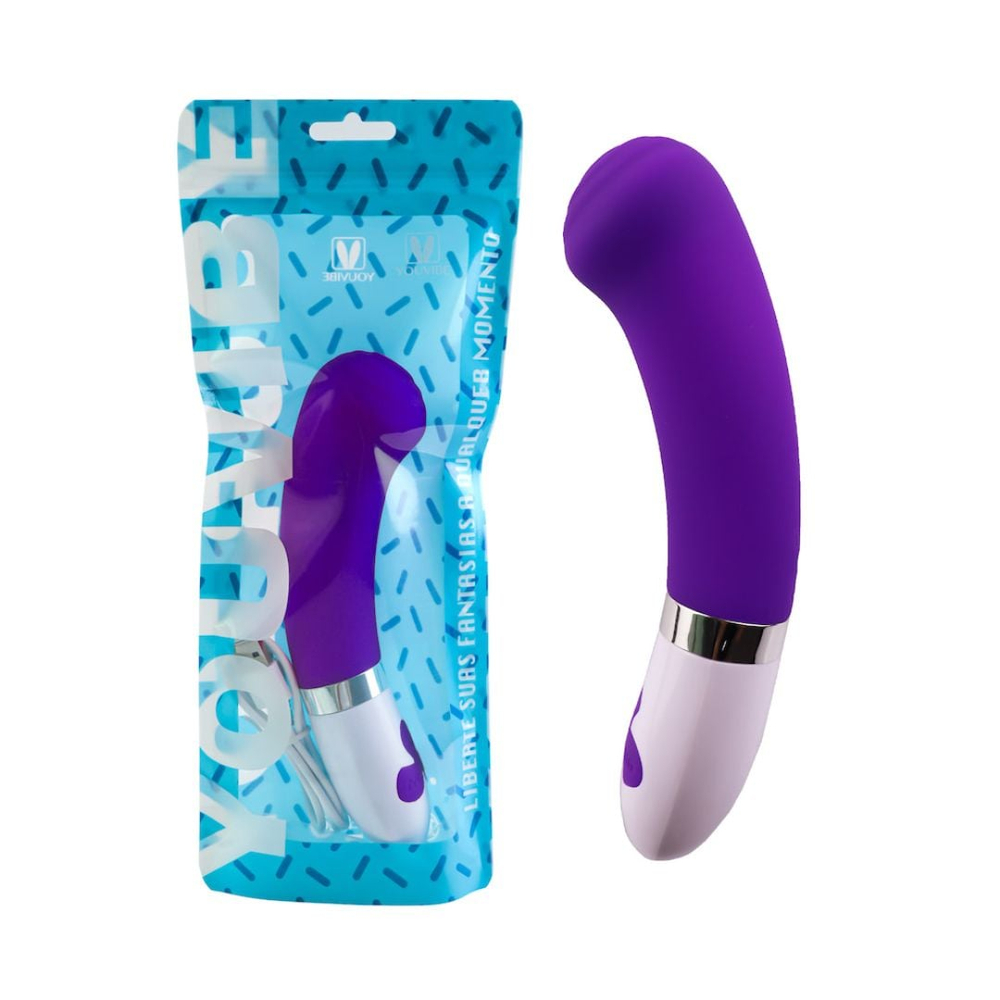 Vibrador Ponto G Tip 15 Modos De Vibração E 3 Intensidades Youvibe