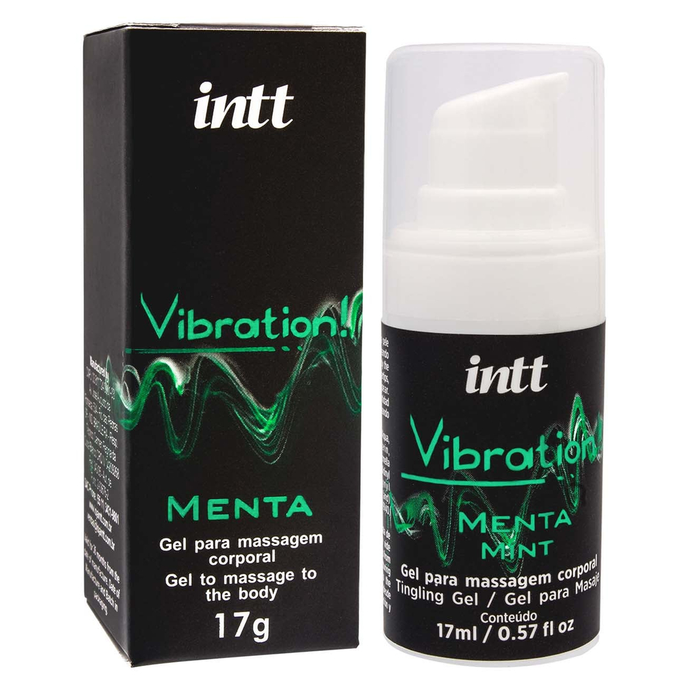 Vibration Gel Beijável Para Massagem Elétrizante 17g Intt