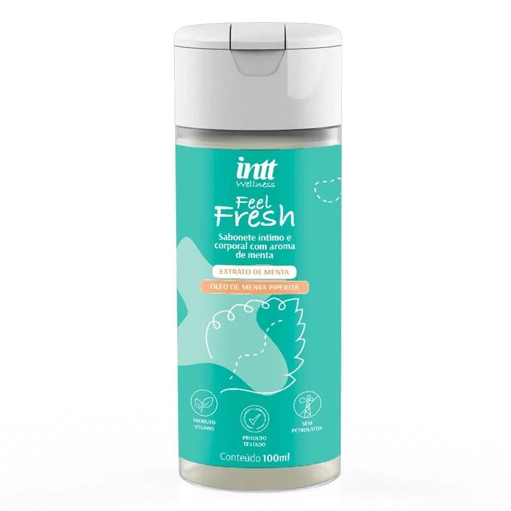 Feel Fresh Sabonete íntimo E Corporal 100ml Intt