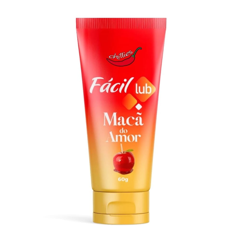 Fácil Lub Gel Lubrificante Beijável 60g Chillies
