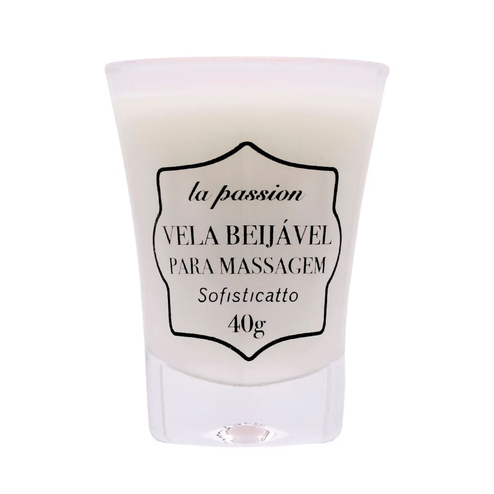 Vela Beijável Para Massagem 40g Sofisticatto