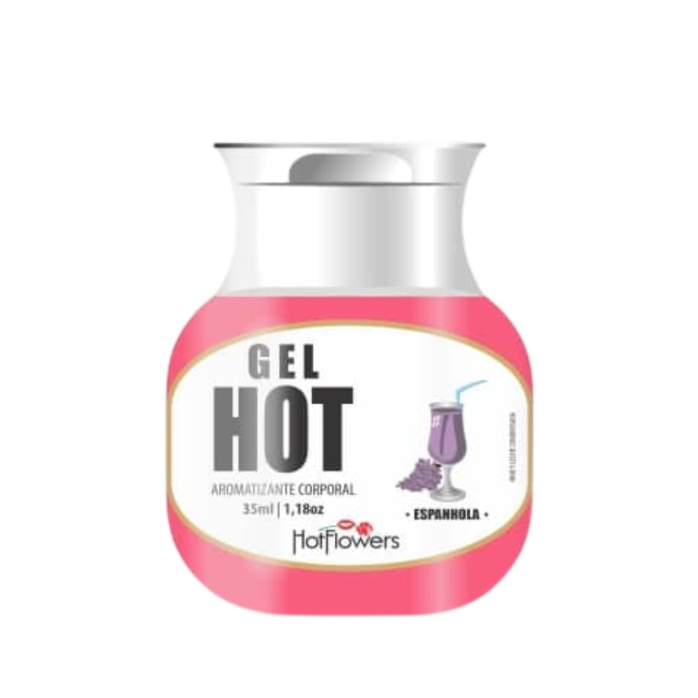 Gel Aromatizante Hot 35ml Hot Flowers