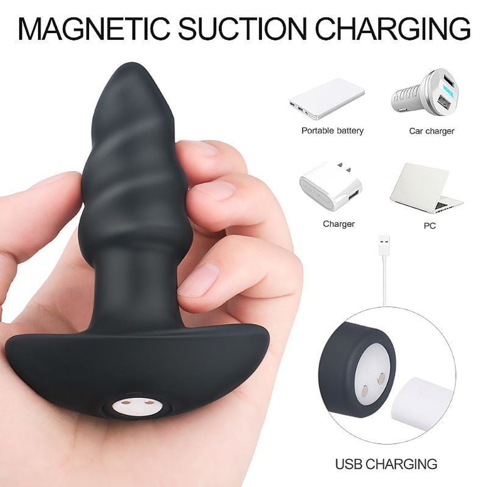 Plug Anal Com Vibrador Interno Sem Fio Lovearrow Rtc Shande