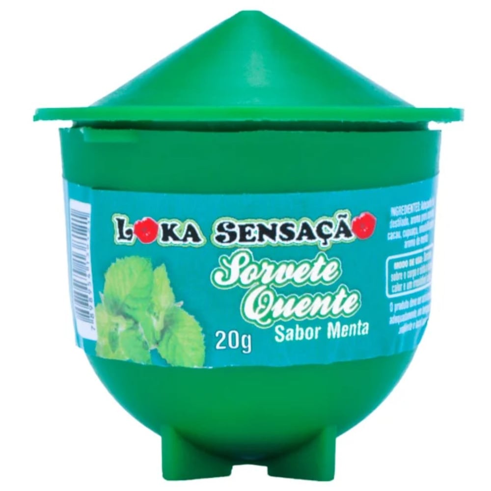 Vela Comestível Sorvete Quente Loka Sensação