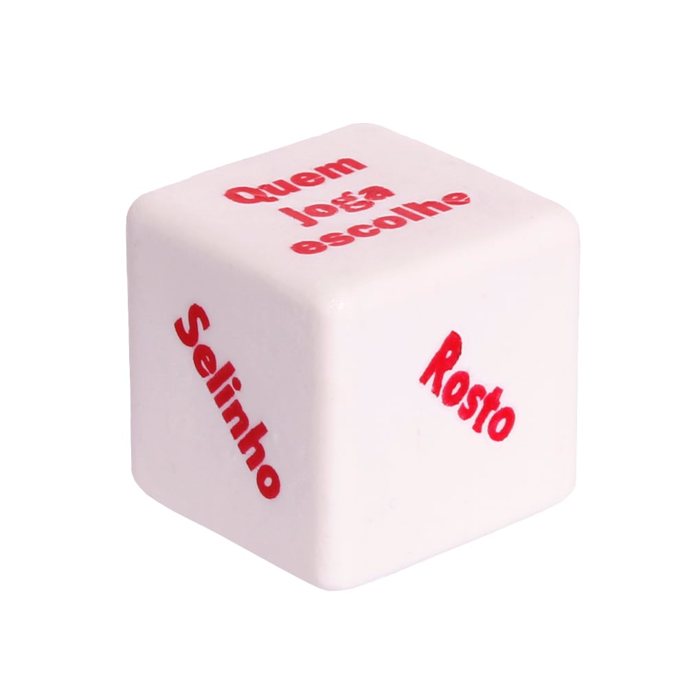 Chaveiro Com Dadinho Do Beijo Diversão Ao Cubo