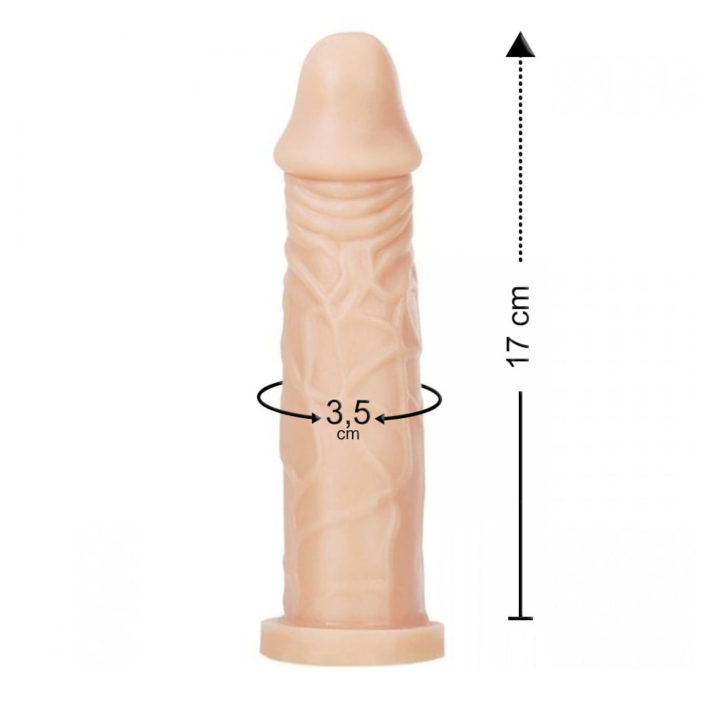 Prótese Maciça 17 X 3,5cm Ktoy