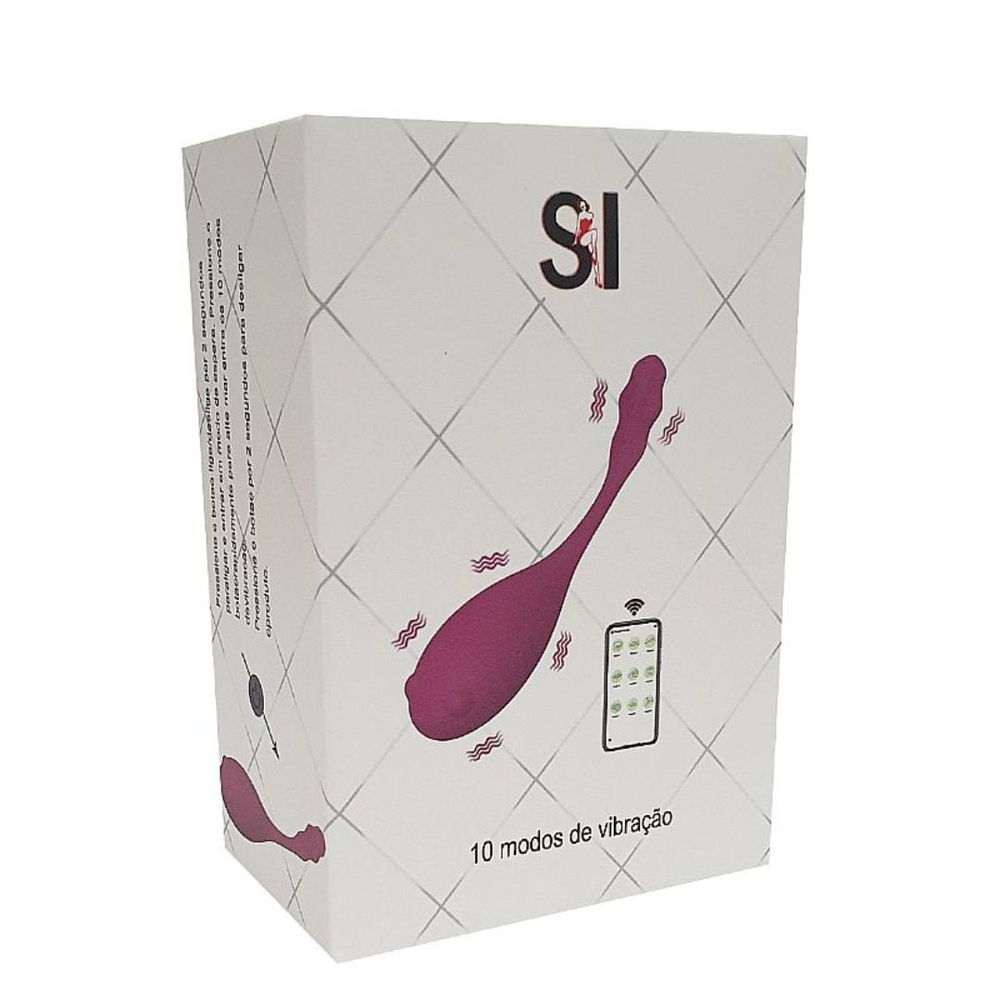 Vibrador Lara De Slicone Com Aplicativo 10 Modos De Vibração Vibe Toys