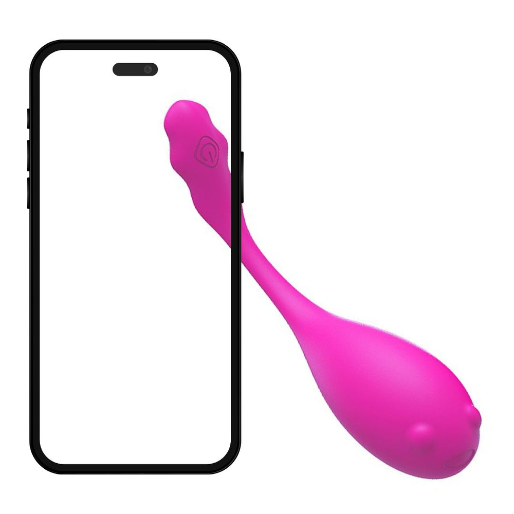 Vibrador Lara De Slicone Com Aplicativo 10 Modos De Vibração Vibe Toys