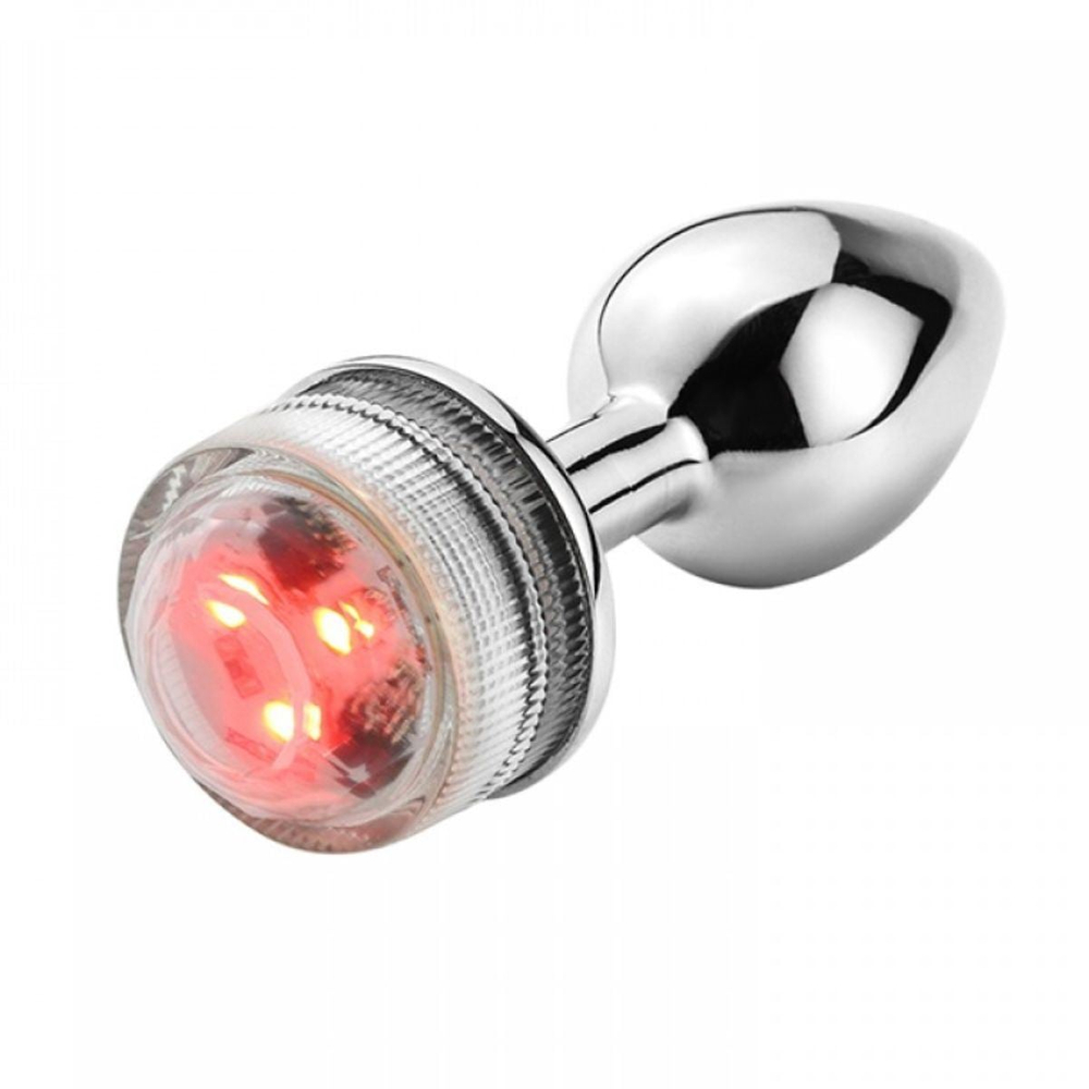 Plug Anal Led Grande Com Controle Vibe Toys