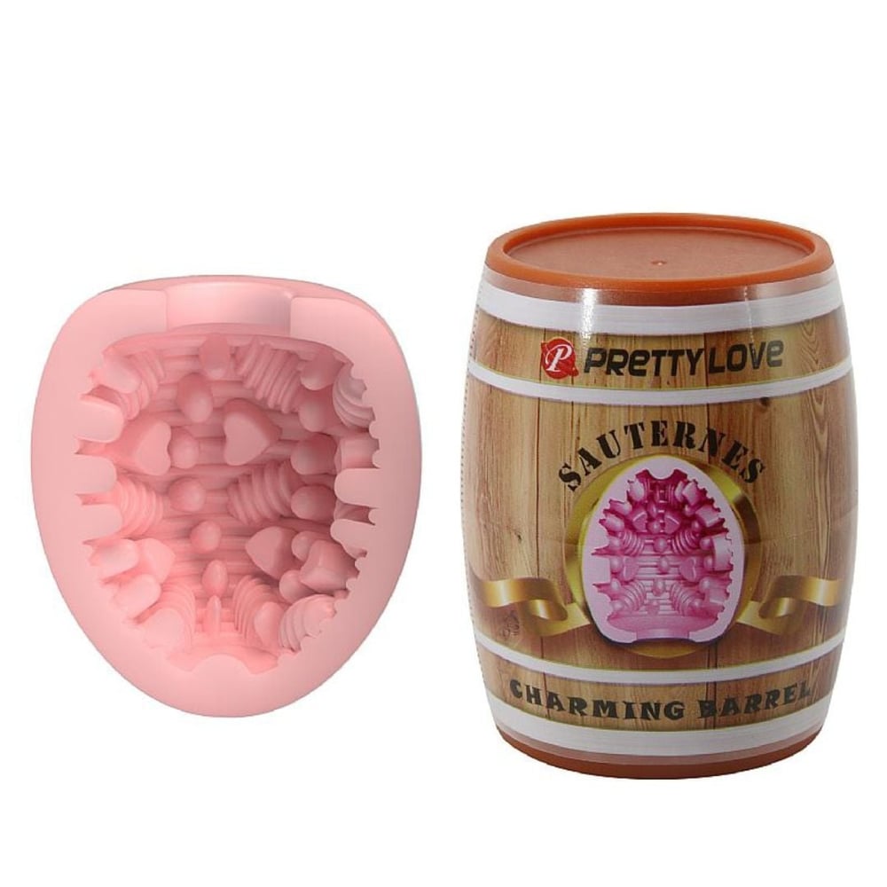 Masturbador Egg Lata Sauternes Formato De Barril Pretty Love