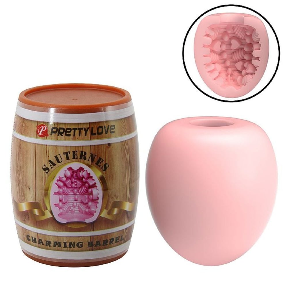 Masturbador Egg Lata Sauternes Formato De Barril Pretty Love