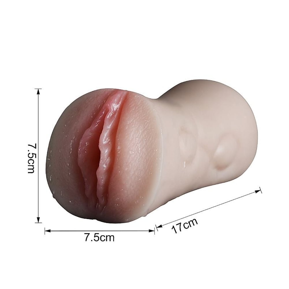 Masturbador Double Vagina E ânus Masculino Life Vibe Toys
