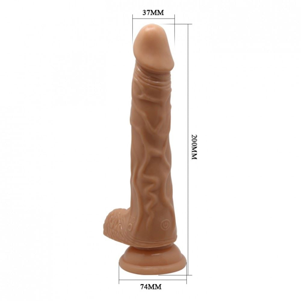 Prótese Bodach Com Vibro Vai E Vem E Rotativa Regarregável Vibe Toys