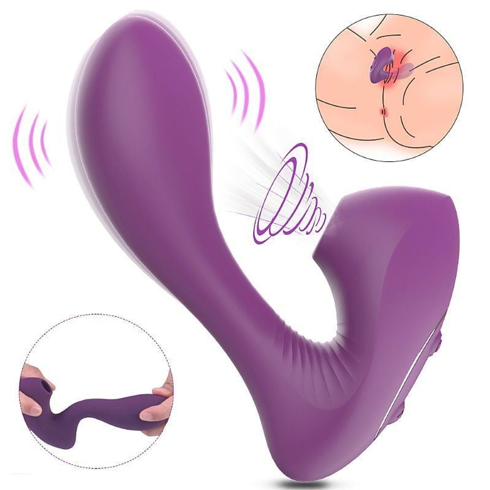 Massageador Ponto G E Clitoris Wistaria S Hande