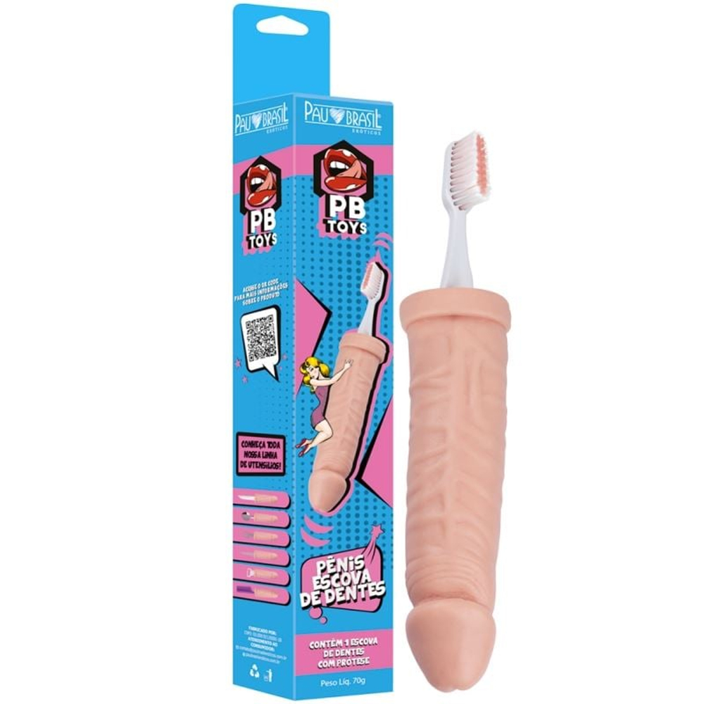 Pênis Escova De Dentes Pau Brasil