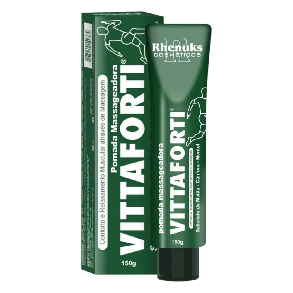 Vittaforti Pomada Massageadora 150g Rhenuks Cosméticos