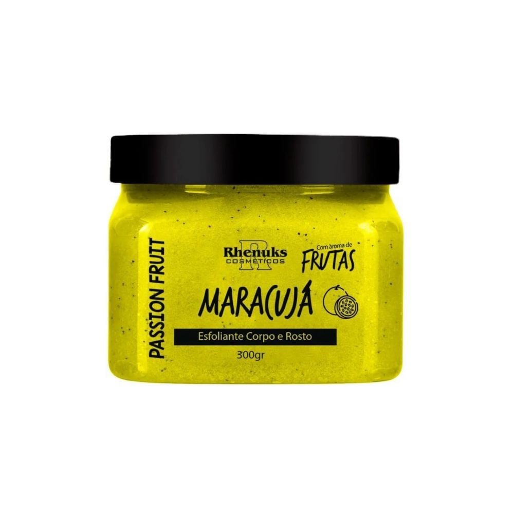 Esfoliante Frutas Corpo E Rosto 300g Rhenuks Cosméticos