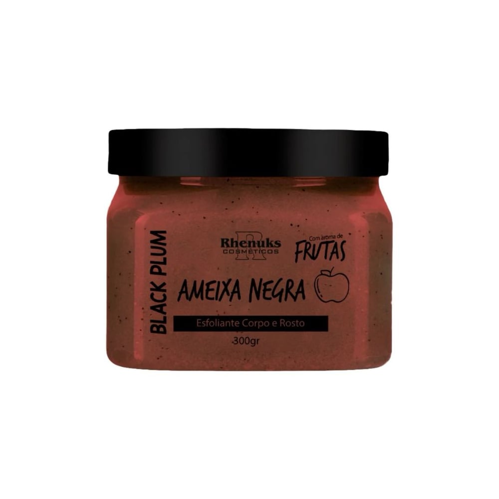 Esfoliante Frutas Corpo E Rosto 300g Rhenuks Cosméticos