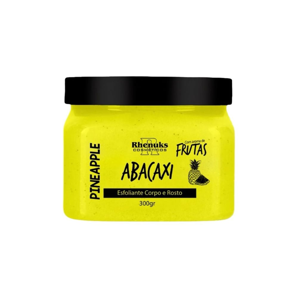 Esfoliante Frutas Corpo E Rosto 300g Rhenuks Cosméticos