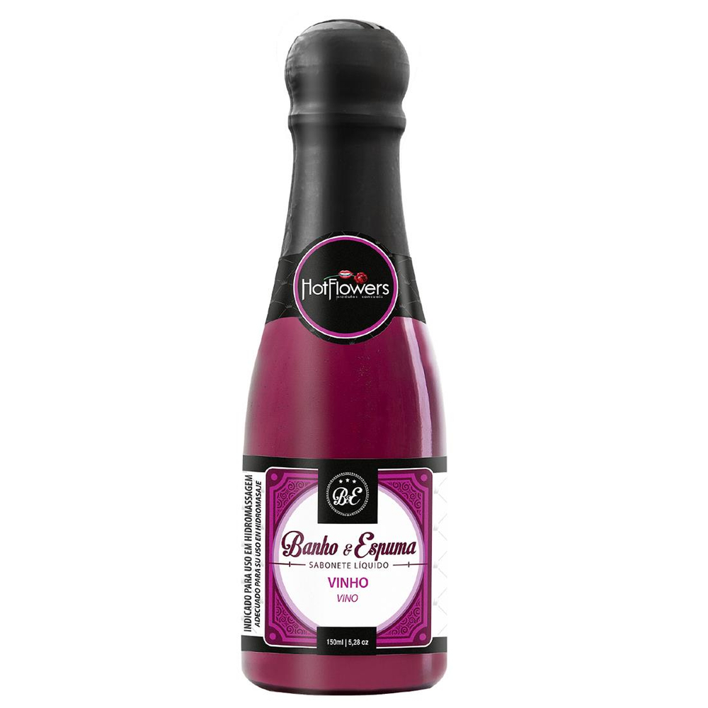 Banho E Espuma Sabonete Líquido 150ml Hot Flowers