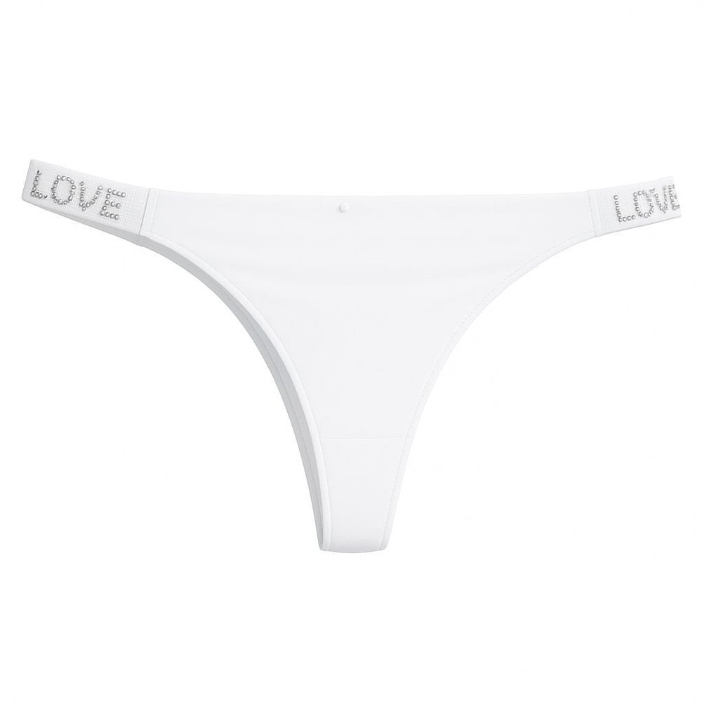 Calcinha Fio Dental Love Corte A Laser Lisa