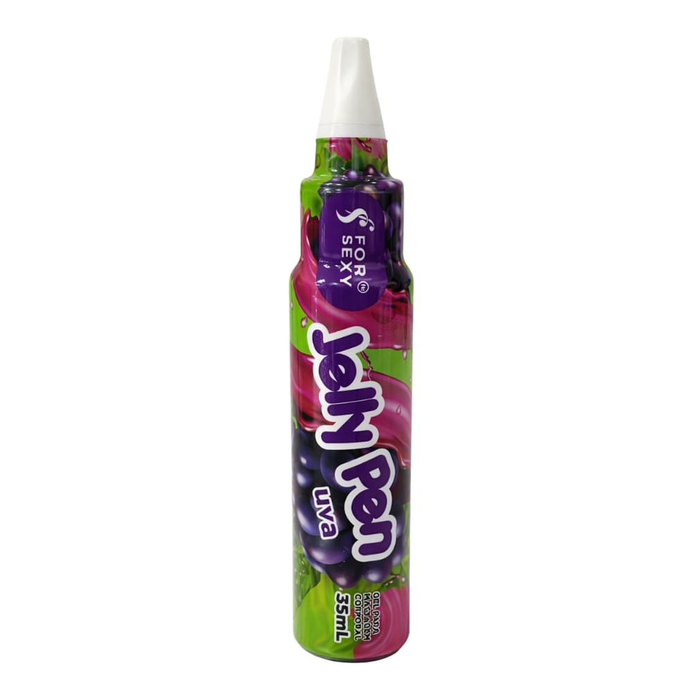 Jelly Pen Caneta Gel Comestível 35ml Forsexy