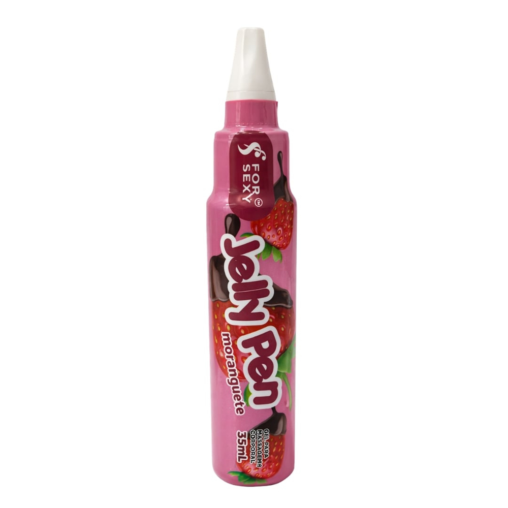 Jelly Pen Caneta Gel Comestível 35ml Forsexy