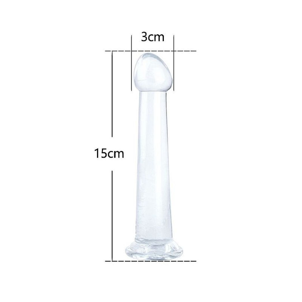 Plug Anal Em Silicone Liso 15,0 X 3,0 Cm Vibe Toys