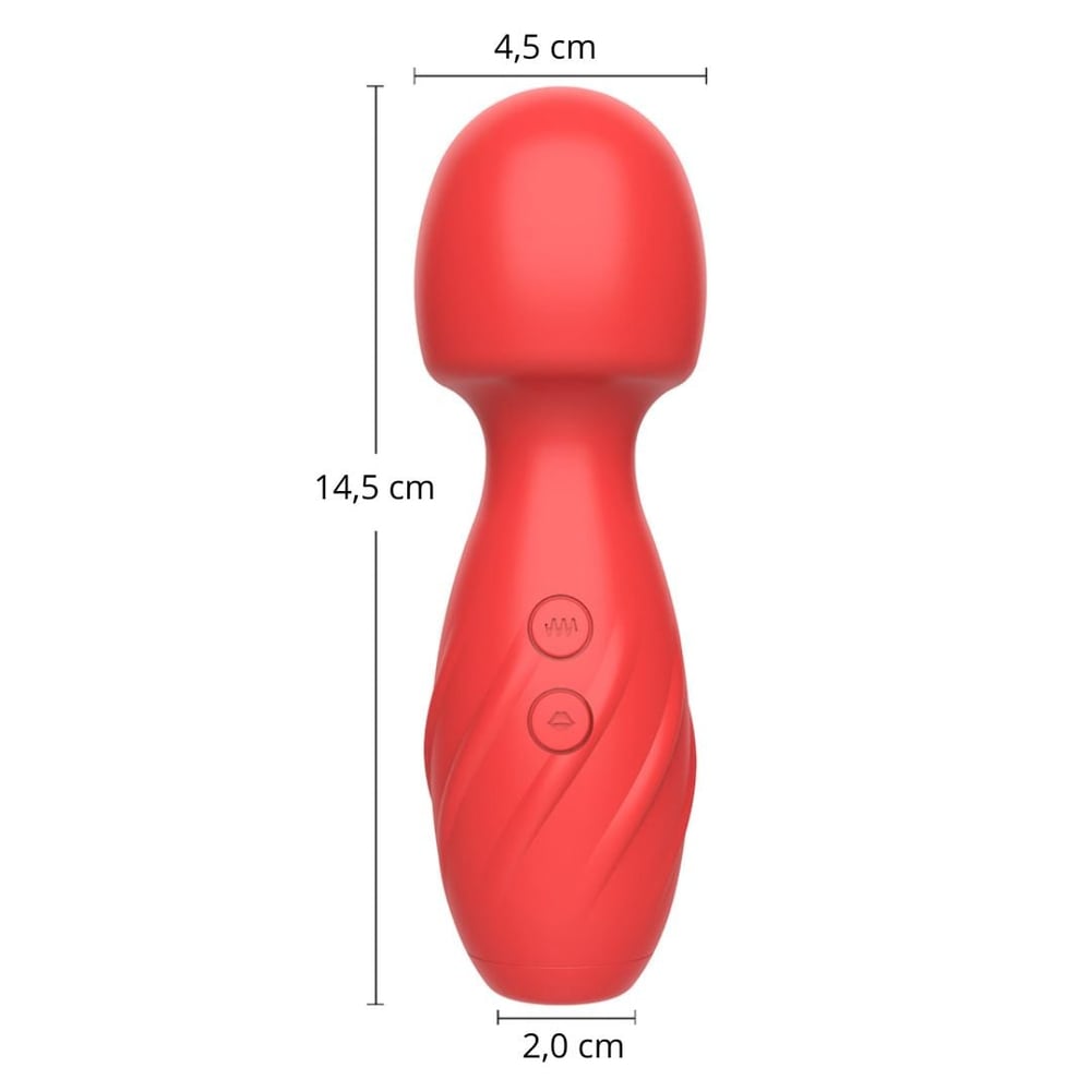 Vibrador Ponta Dupla Moda Com 10 Modos De Vibração E Pulsação Vibe Toys
