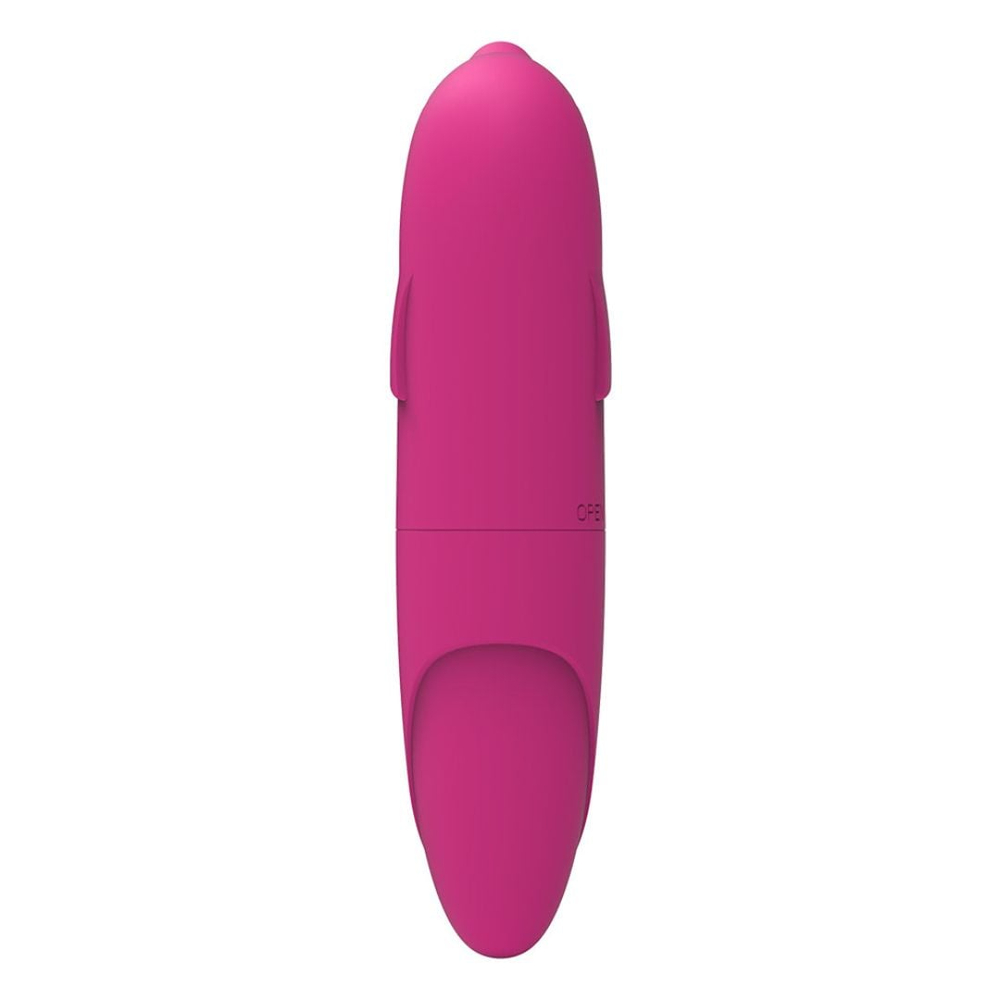 Vibrador Golfinho Plástico Liso Colors Youvibe