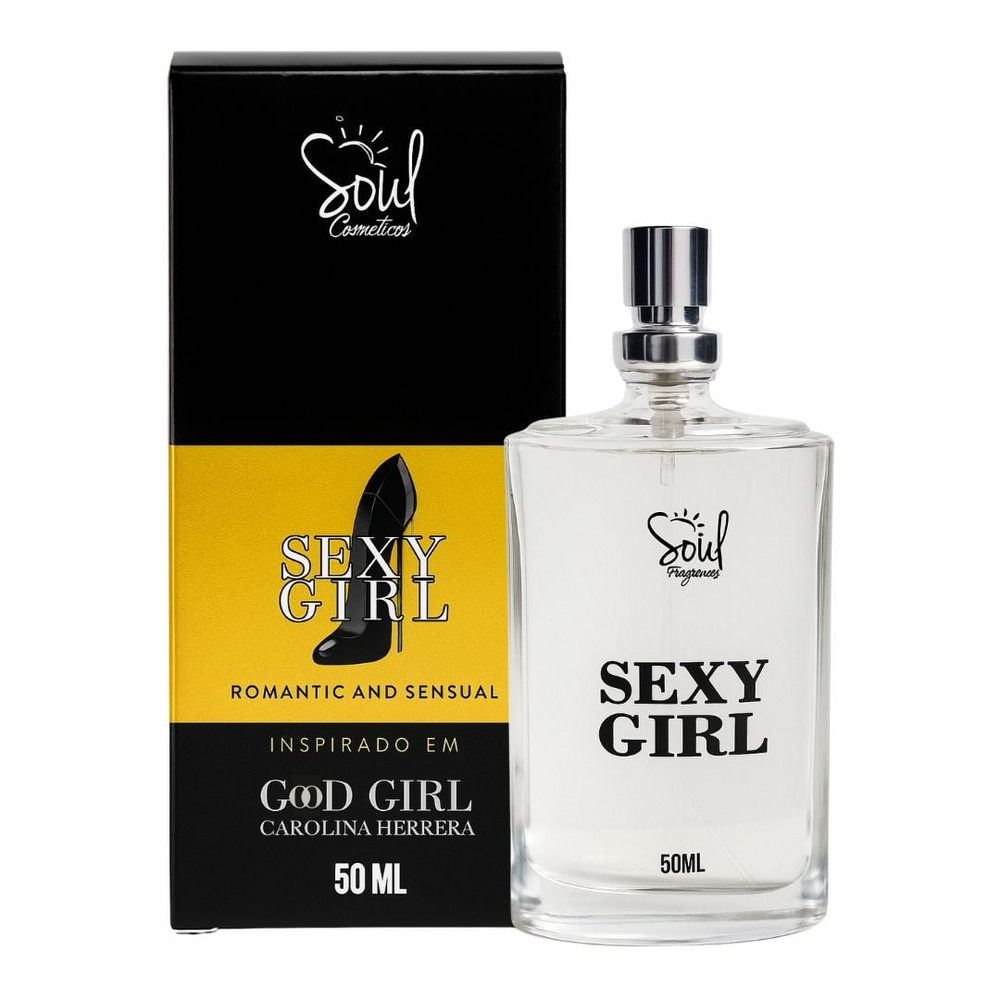 Sexy Girl Colônia Feminina 50ml Soul Cosméticos