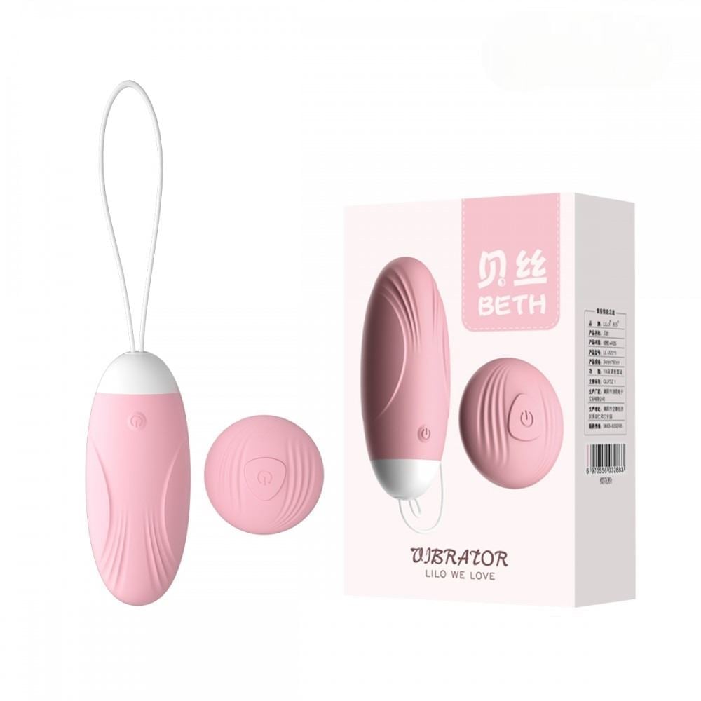 Cápsula Vibratória Beth Com Controle 10 Vibrações Vibe Toys