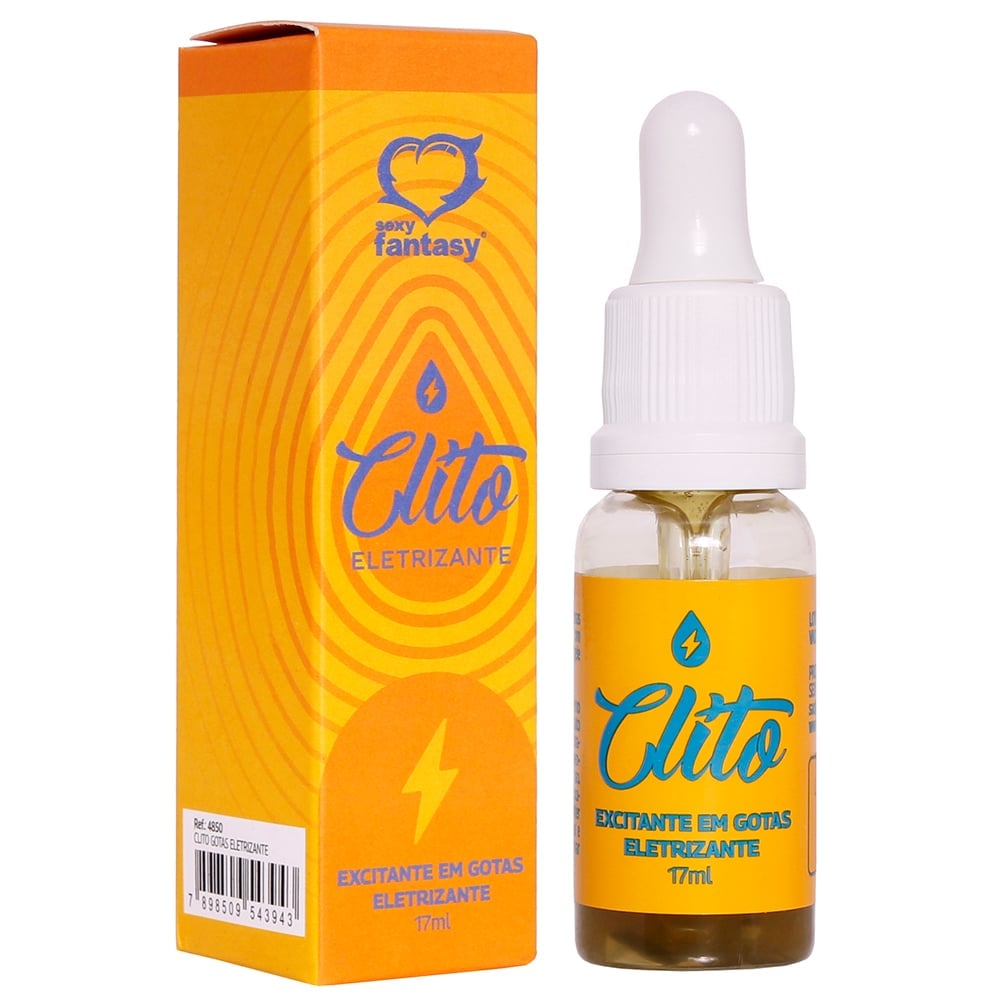 Clito Excitante Em Gotas Eletrizante 17ml Sexy Fantasy