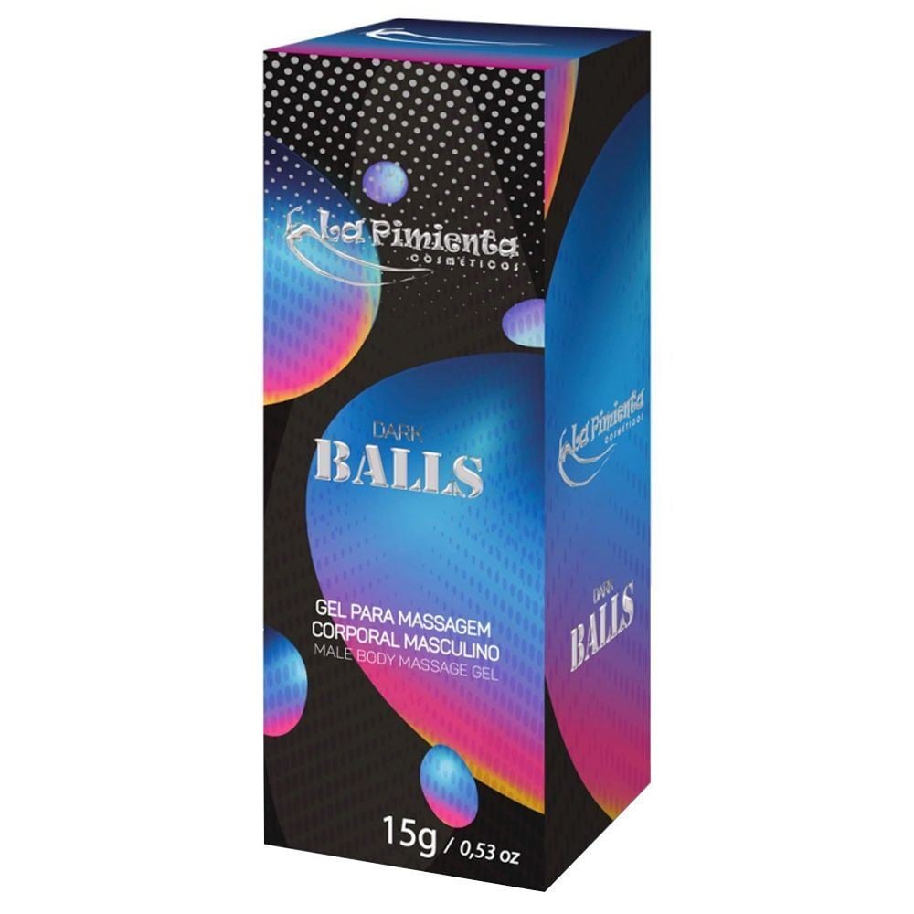Dark Balls Gel Corporal Masculino 15g La Pimienta