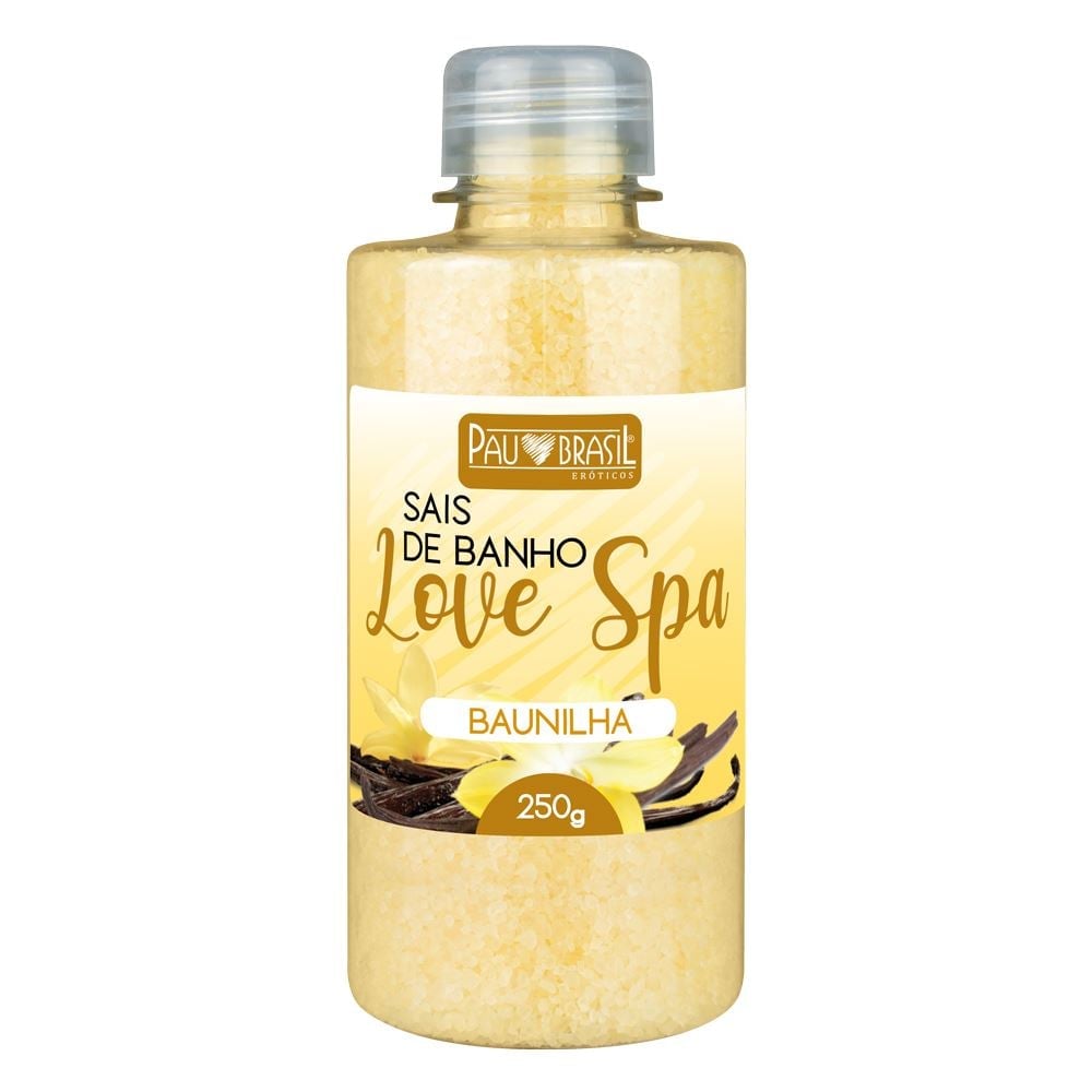 Sais De Banho Love Spa 250g Pau Brasil