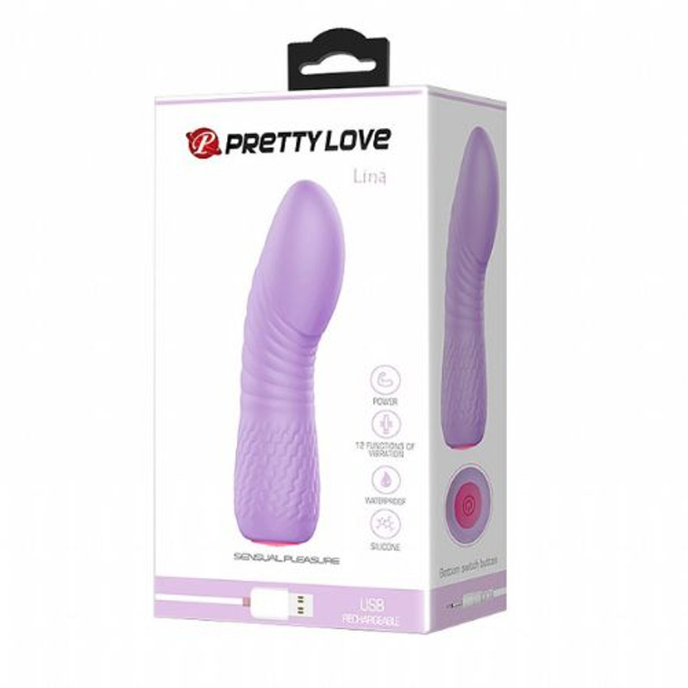 Vibrador Ponto G 12 Modos De Vibração Leif Pretty Love