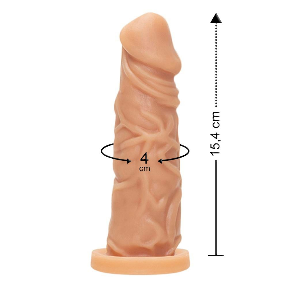 Prótese Realística Maciça 15,4 X 4cm êxtase